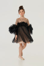Load image into Gallery viewer, Combined Sequins Top Tulle Dress