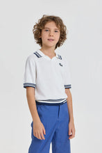 Cargar imagen en el visor de la galería, Knit Polo-Top