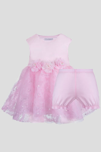 Tulle Dress and Bloomer Set