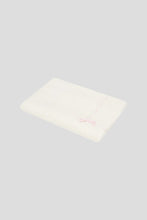 Load image into Gallery viewer, Logo Knit Blanket, Ivory/Pink