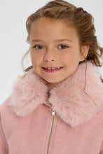 Load image into Gallery viewer, Removable Faux Fur Collar Coat