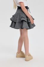 Cargar imagen en el visor de la galería, Pearl Trim Layered Skirt