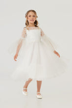 Load image into Gallery viewer, Wide Tulle Sleeves Dress