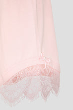 Load image into Gallery viewer, Lace Decor Pajama Set