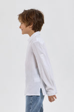 Load image into Gallery viewer, Adjustable Sleeves Muslin Shirt