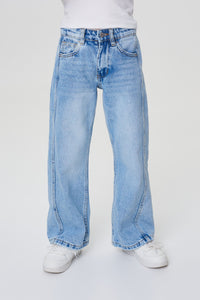 Straight Denim Pants