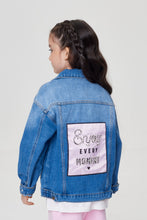 Load image into Gallery viewer, Pearl Decors Denim Jacket