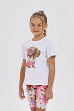 Load image into Gallery viewer, "Flower Power" T-Shirt and Bikers Shorts
