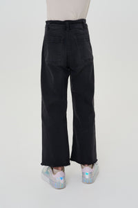 Front Pockets Denim Pants