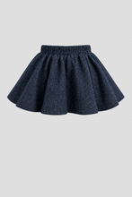 Cargar imagen en el visor de la galería, Crystal Embellished Denim Skirt