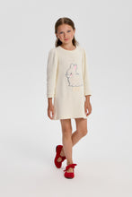 Cargar imagen en el visor de la galería, Fluffy Bunny Knit Dress