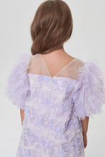 Load image into Gallery viewer, Bell Sleeves Lace &amp; Tulle Dress