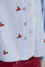 Cargar imagen en el visor de la galería, Floral Embroidery Blouse
