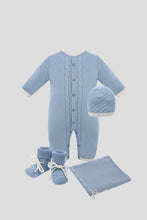 Load image into Gallery viewer, 4-Piece Knit Set, Blue