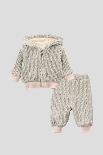 Cable Knit Tracksuit