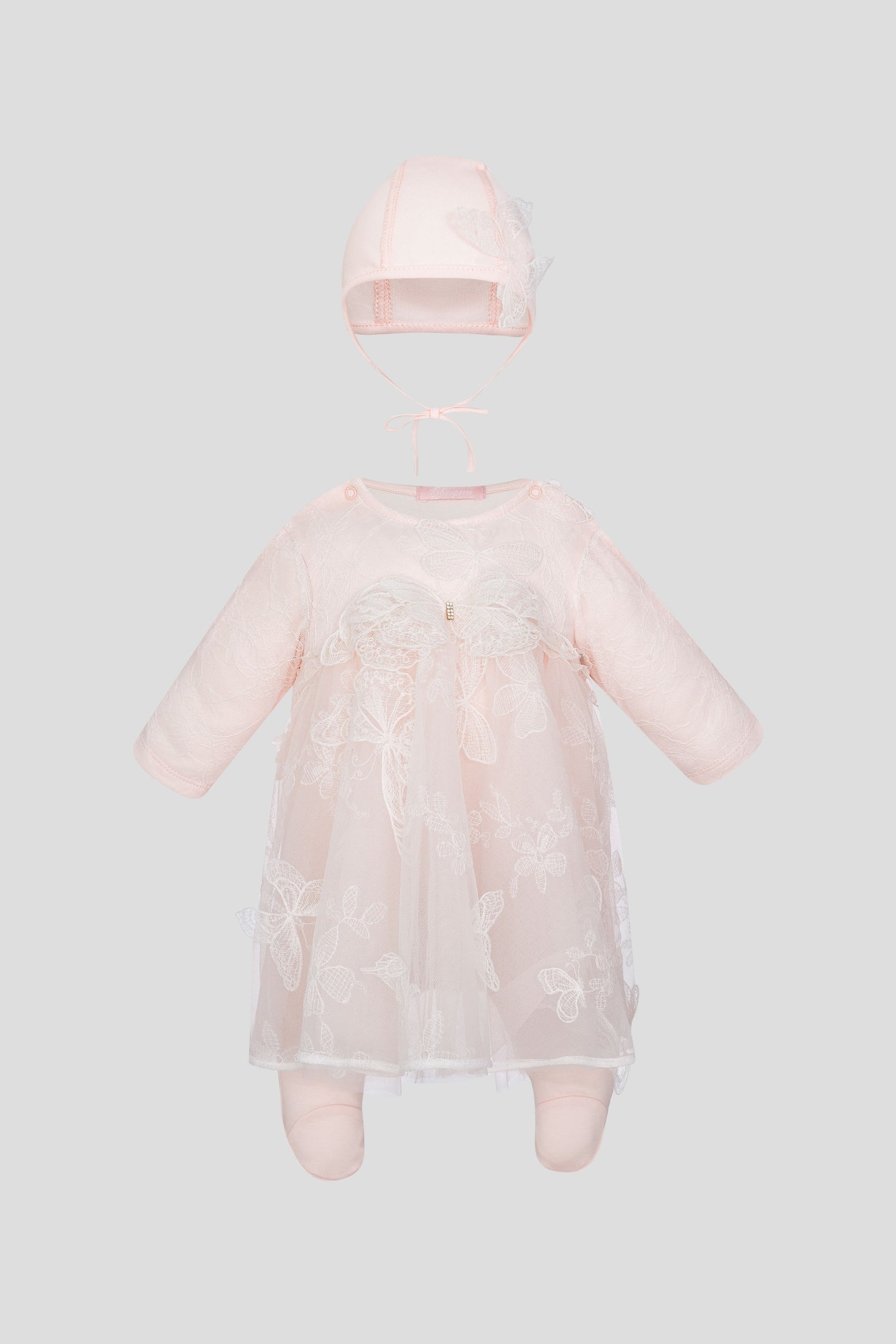 3D Butterflies Coverall-Dress