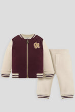 Load image into Gallery viewer, Two-Tone Bomber and Joggers Set