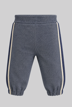 Load image into Gallery viewer, Set (jacket, trousers), grey melange, black and white