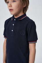 Load image into Gallery viewer, Contrast Trim Collar Polo