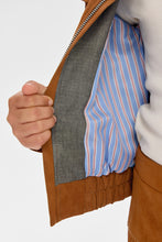 Cargar imagen en el visor de la galería, Suede Bomber Jacket and Skirt Set