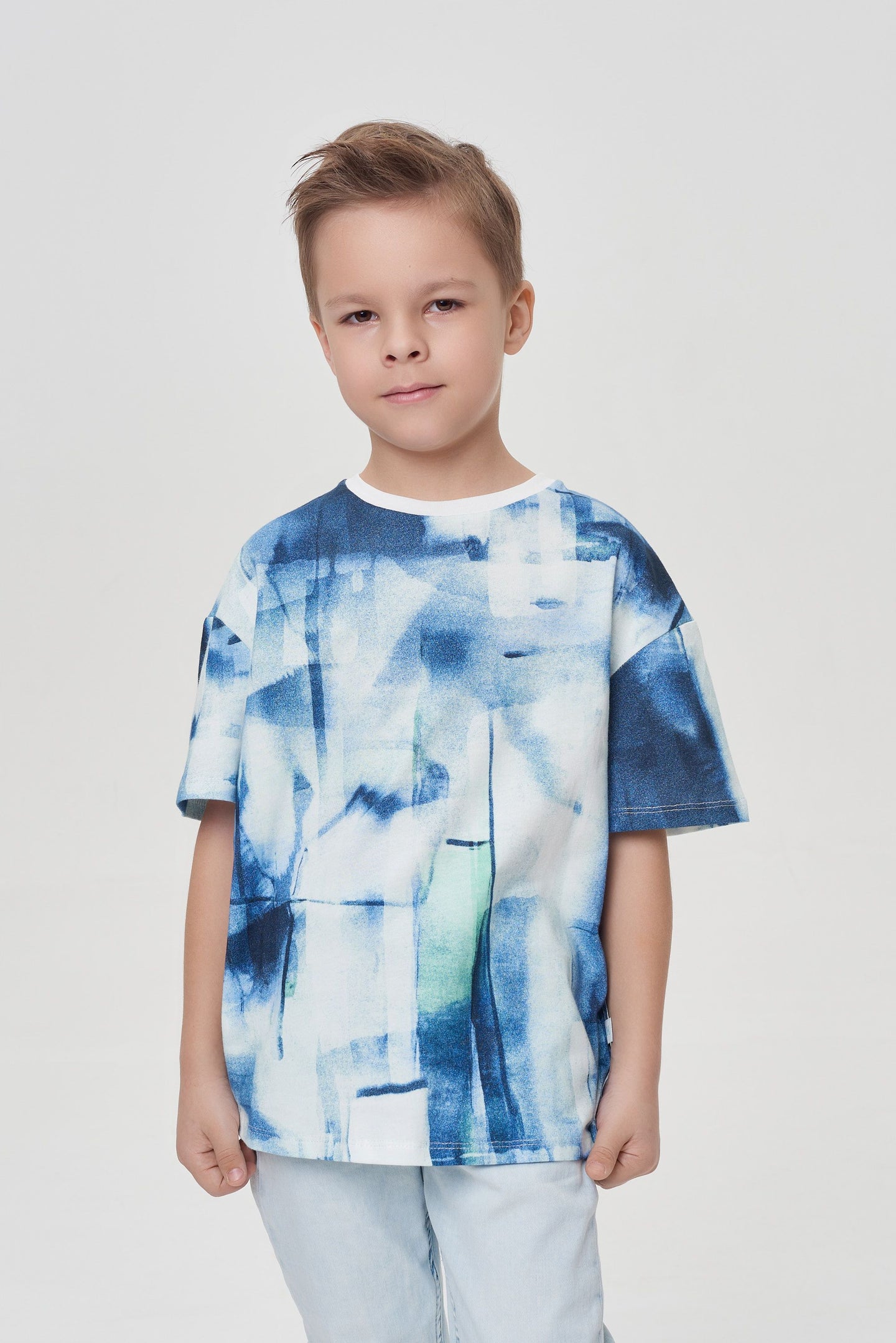 Abstract Printed T-Shirt