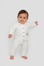 Cargar imagen en el visor de la galería, Lace Trim Bomber and Pants Set