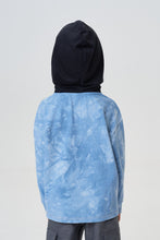 Cargar imagen en el visor de la galería, Sudadera con capucha y efecto tie-dye 