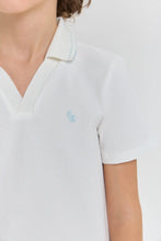 Cargar imagen en el visor de la galería, Textured Polo-Shirt