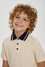 Load image into Gallery viewer, Shirt polo, ecru