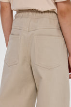 Cargar imagen en el visor de la galería, Trousers twill, beige