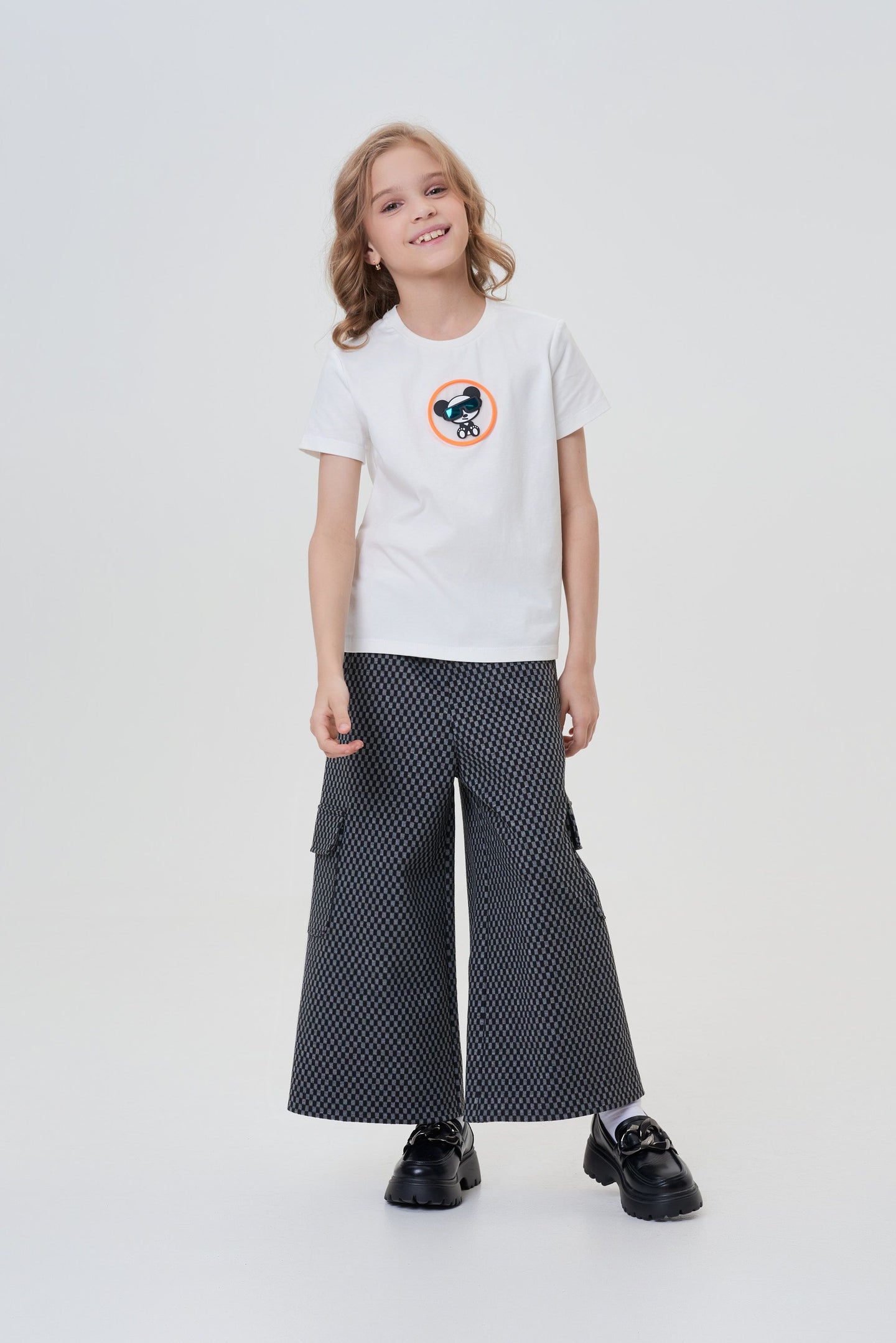 Culottes con bolsillos laterales 