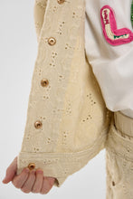 Load image into Gallery viewer, Crochet Denim Jacket and Shorts Set