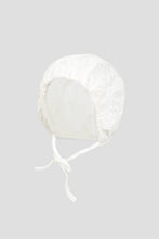 Load image into Gallery viewer, Crochet Lace Coverall-Dress with Bonnet