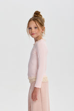Cargar imagen en el visor de la galería, Lace Insert Jersey Blouse