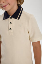 Load image into Gallery viewer, Shirt polo, ecru