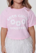 Load image into Gallery viewer, &quot;Lets Grow Together&quot; Crop Top
