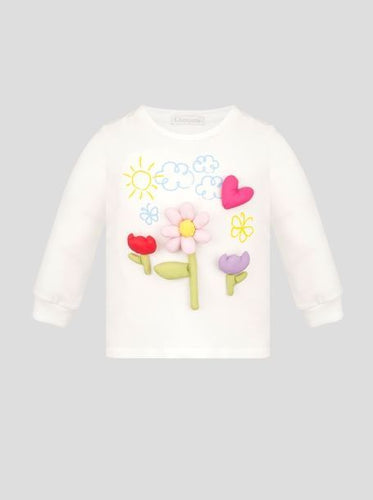 3D Flowers Sweatshirt