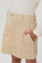 Load image into Gallery viewer, Side Pockets Velvet Skirt