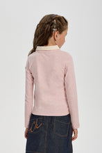 Load image into Gallery viewer, Collared Jersey Blouse