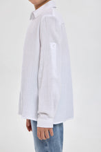 Load image into Gallery viewer, Adjustable Sleeves Muslin Shirt