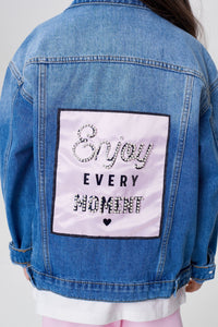 Pearl Decors Denim Jacket