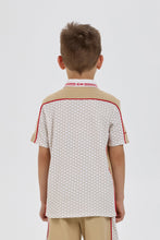 Load image into Gallery viewer, Logo Printed Polo and Shorts Set