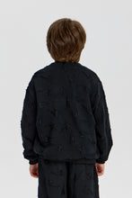 Load image into Gallery viewer, Suit perforated (bomber, pants), black