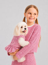Load image into Gallery viewer, Tweed pet jacket
