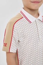 Load image into Gallery viewer, Logo Printed Polo and Shorts Set