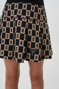 "Logo" Jersey Skirt