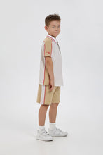 Load image into Gallery viewer, Logo Printed Polo and Shorts Set