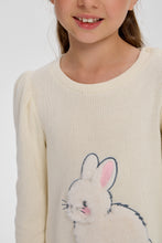 Cargar imagen en el visor de la galería, Fluffy Bunny Knit Dress