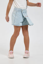 Load image into Gallery viewer, Denim Shorts-Skort