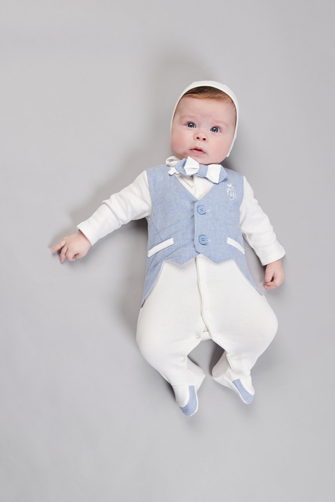 Front Buttons Tuxedo-Coverall
